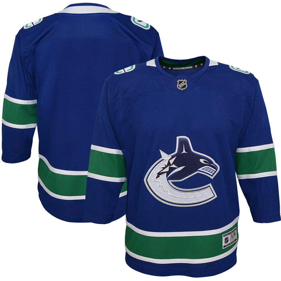 Youth Vancouver Canucks Blue Premier Jersey - Jersey