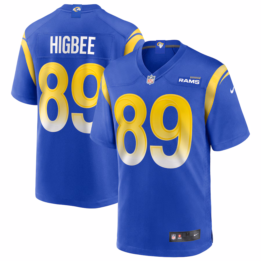 Men's Los Angeles Rams Tyler Higbee Nike Royal Game Player Jersey - Jersey