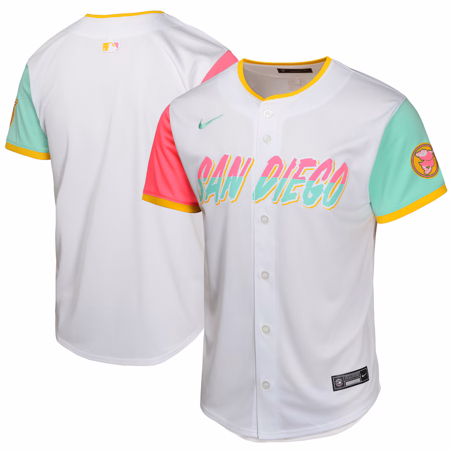 Youth San Diego Padres  Nike White City Connect Limited Jersey - Jersey