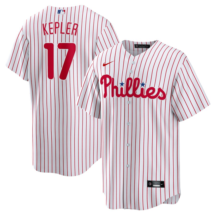 Men's Philadelphia Phillies Max Kepler Nike White Home Replica Jersey - Jersey