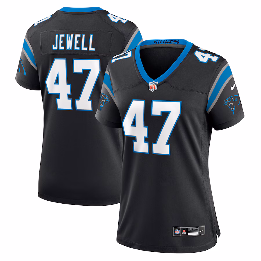 Women's Carolina Panthers Josey Jewell Nike Black Game Jersey - Jersey