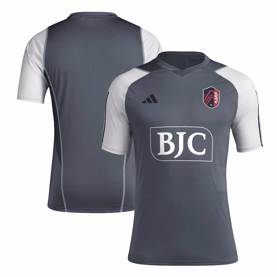 Men's St. Louis City SC adidas Gray 2024 AEROREADY Training Jersey - Jersey