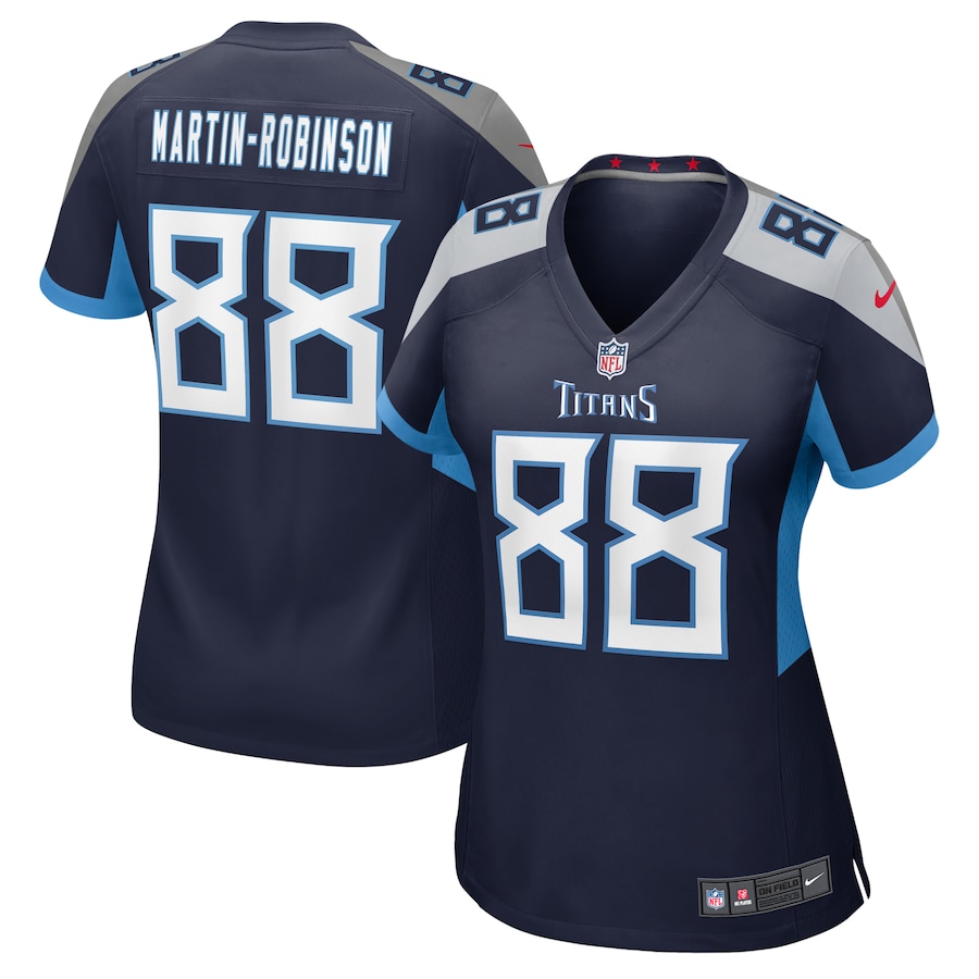 Women's Tennessee Titans David Martin-Robinson Nike Navy Alternate Game Jersey - Jersey