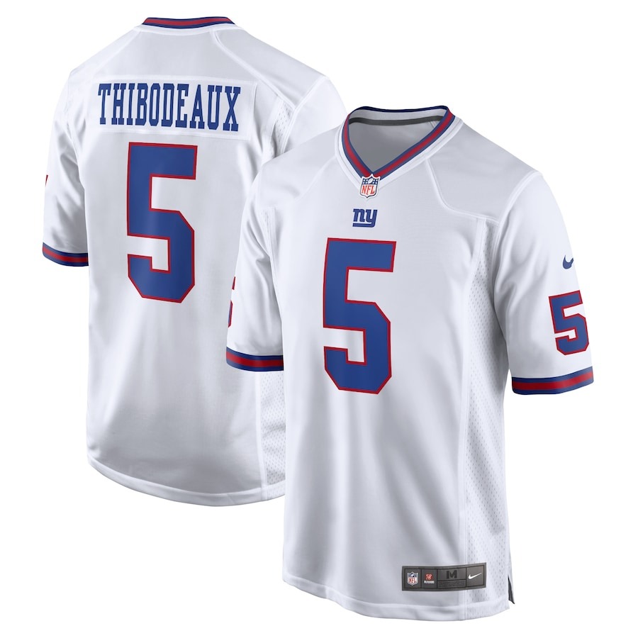 Men's New York Giants Kayvon Thibodeaux Nike White Alternate Game Jersey - Jersey