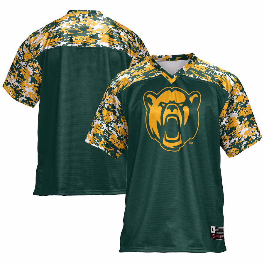 Men's GameDay Greats Green Baylor Bears Football Jersey - Jersey