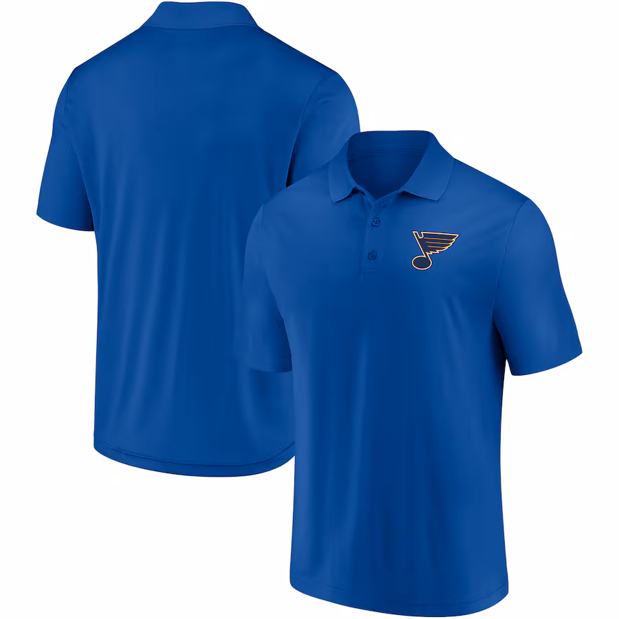 Men's St. Louis Blues Fanatics Blue Winning Streak Polo - Jersey