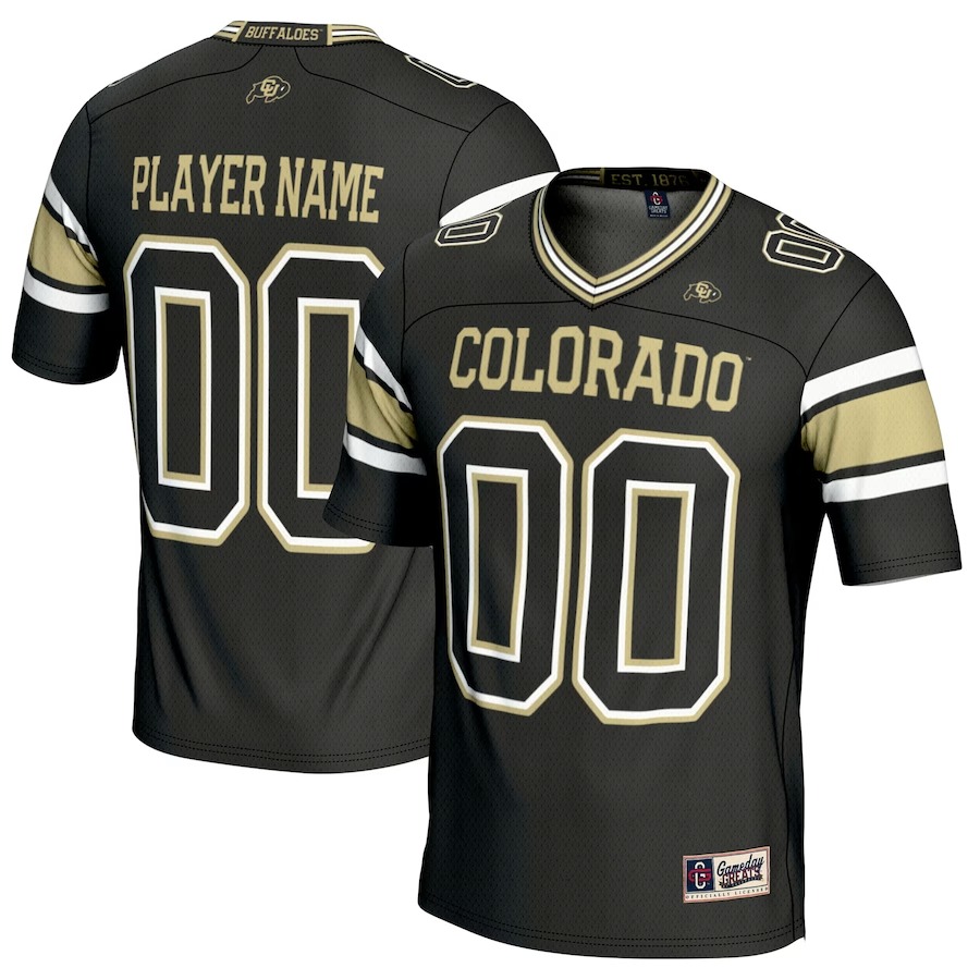 Colorado Buffaloes GameDay Greats Youth NIL Pick-A-Player Football Jersey - Black - Jersey