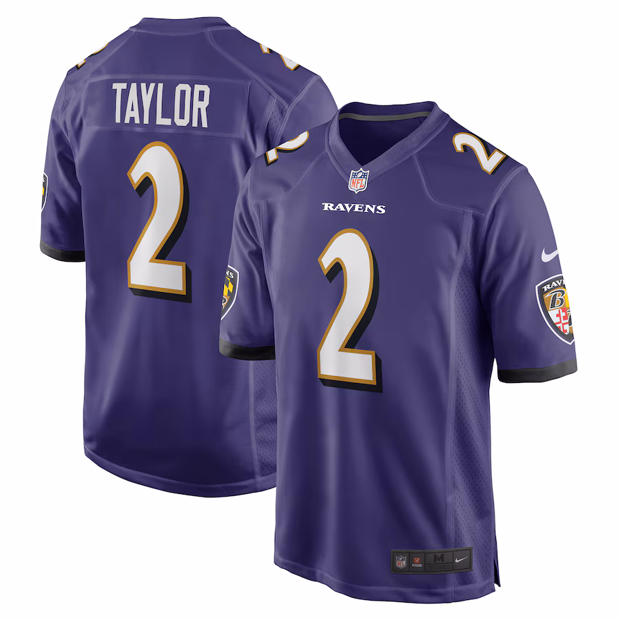 Nike Youth Baltimore Ravens Tyrod Taylor Team Color Game Jersey - Jersey