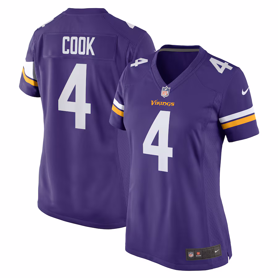 Women's Minnesota Vikings Dalvin Cook Nike Purple Player Jersey - Jersey
