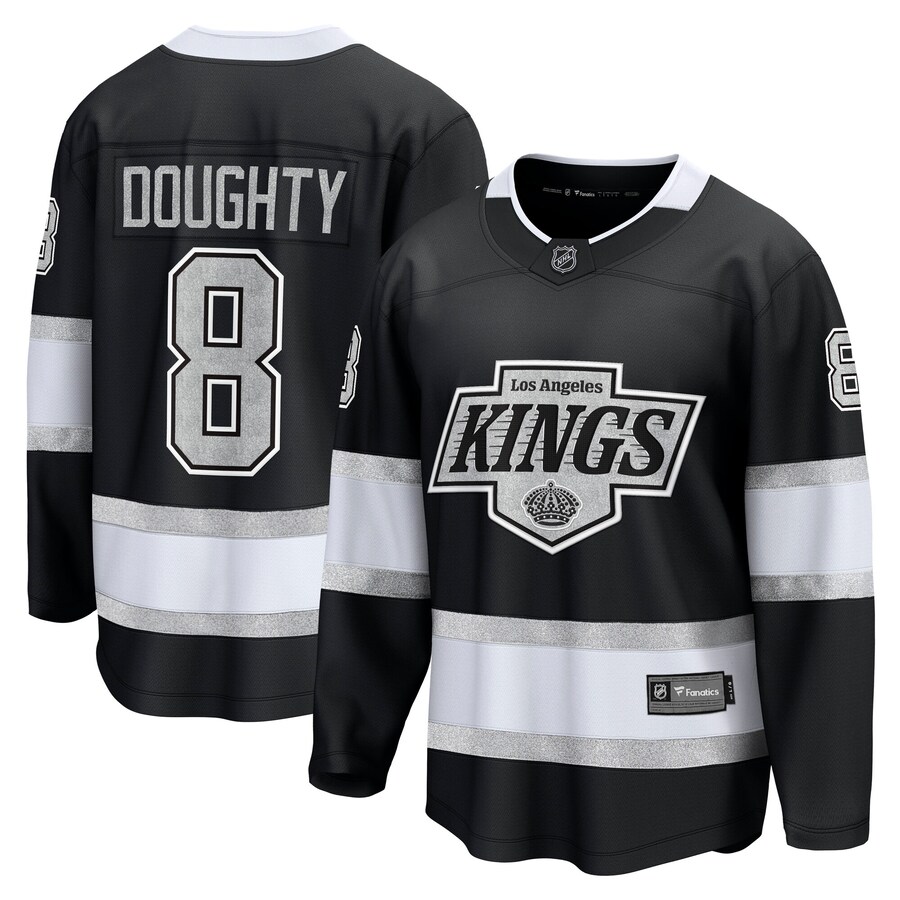 Men's Los Angeles Kings Drew Doughty Fanatics Black Home Premier Breakaway Player Jersey - Jersey