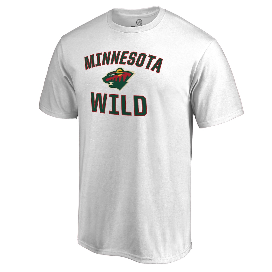 Men's Minnesota Wild Victory Arch White T-Shirt - Jersey