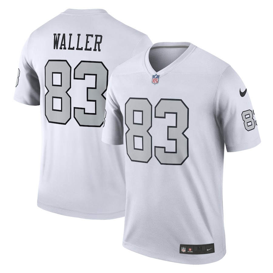 Men's Las Vegas Raiders Darren Waller Nike White Alternate Legend Jersey - Jersey