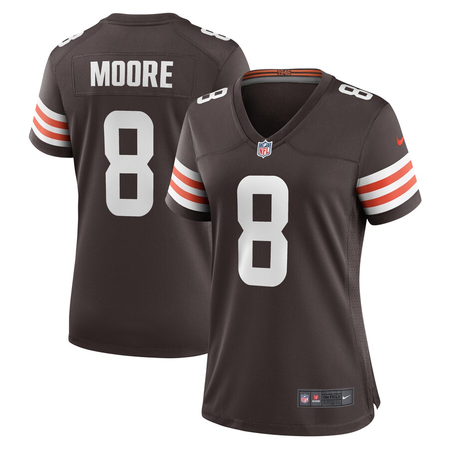 Women's Cleveland Browns Elijah Moore Nike Brown Game Jersey - Jersey