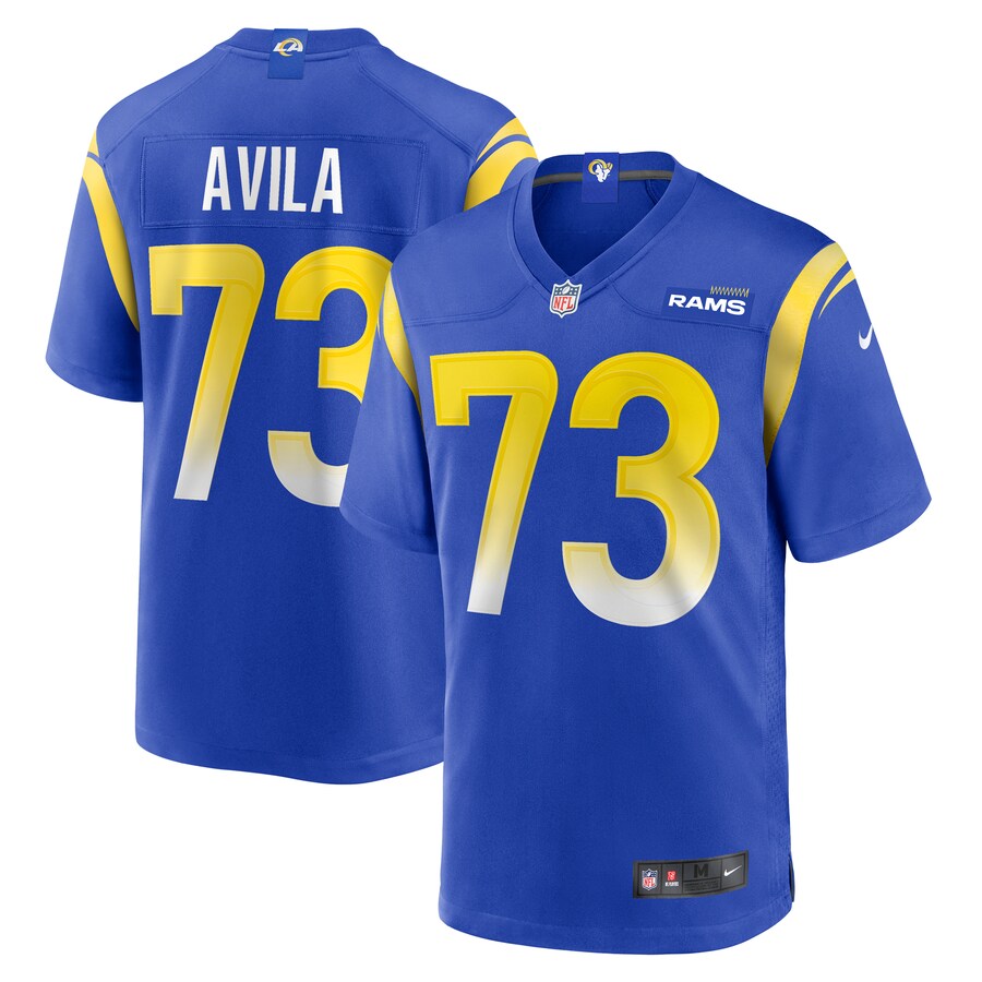 Men's Los Angeles Rams Steve Avila Nike Royal Home Game Jersey - Jersey