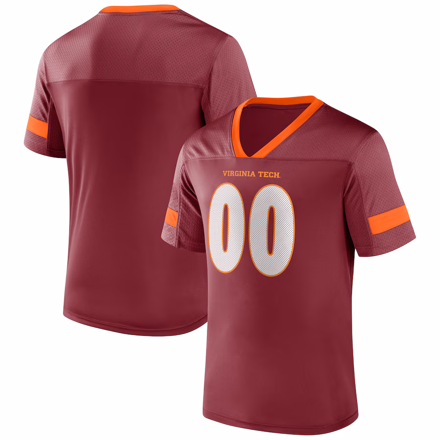 #00 Virginia Tech Hokies Fanatics Kickoff Winner Replica Jersey - Maroon - Jersey