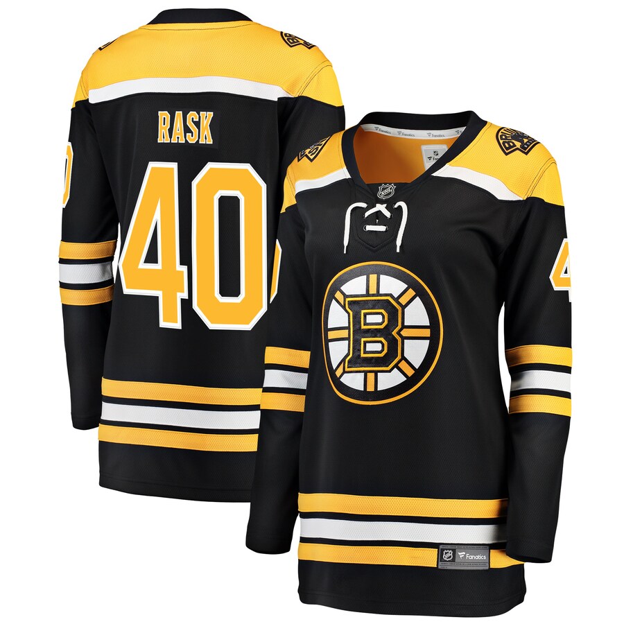 Women's Boston Bruins Tuukka Rask Fanatics Branded Black Home Breakaway Player Jersey - Jersey