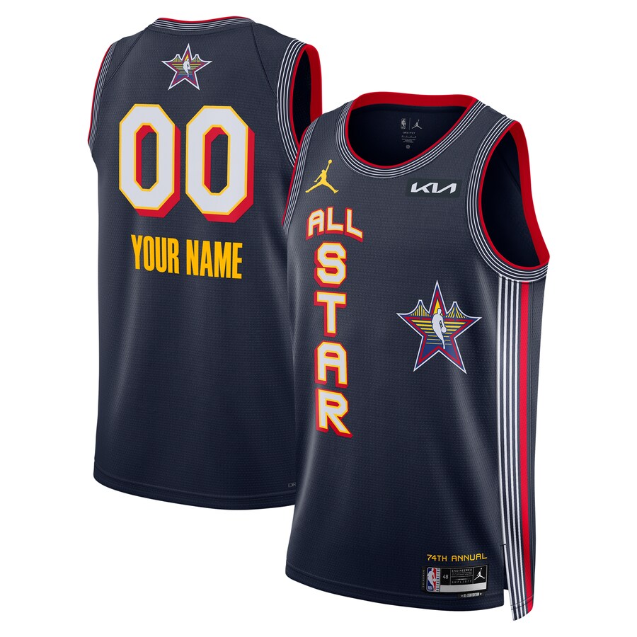 Unisex Jordan Brand Navy 2025 NBA All-Star Game Swingman Pick-A-Player Jersey - Jersey