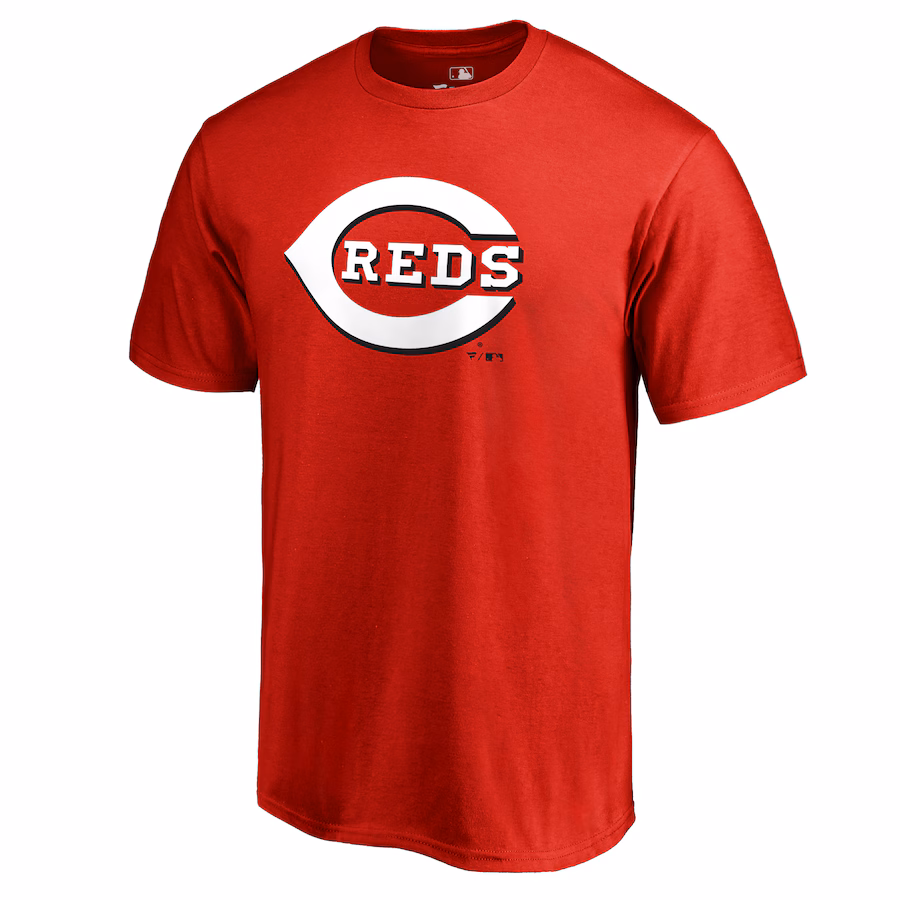 Men's Cincinnati Reds Red Team Wordmark T-Shirt - Jersey