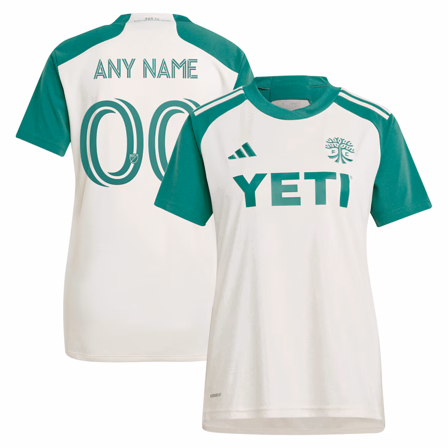 Women's Austin FC  adidas Tan 2024 The Armadillo Kit Replica Custom Jersey - Jersey