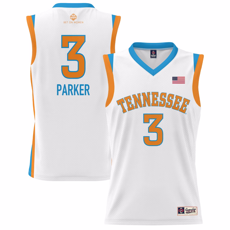 Candace Parker Tennessee Volunteers GameDay Greats Unisex Lightweight Basketball Alumni Jersey - White - Jersey
