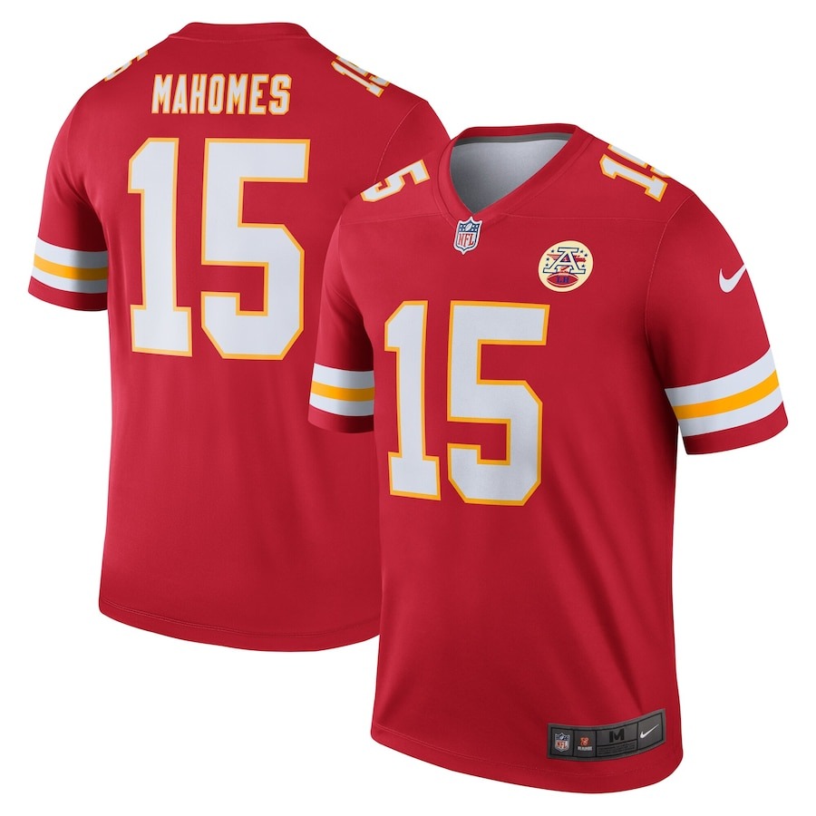 Men's Kansas City Chiefs Patrick Mahomes Nike Red Legend Jersey - Jersey