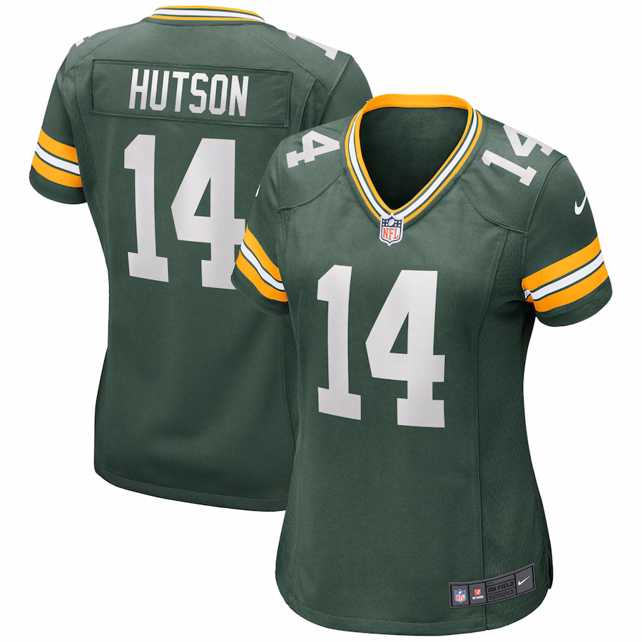 Women's Green Bay Packers Don Hutson Nike Green Game Retired Player Jersey - Jersey