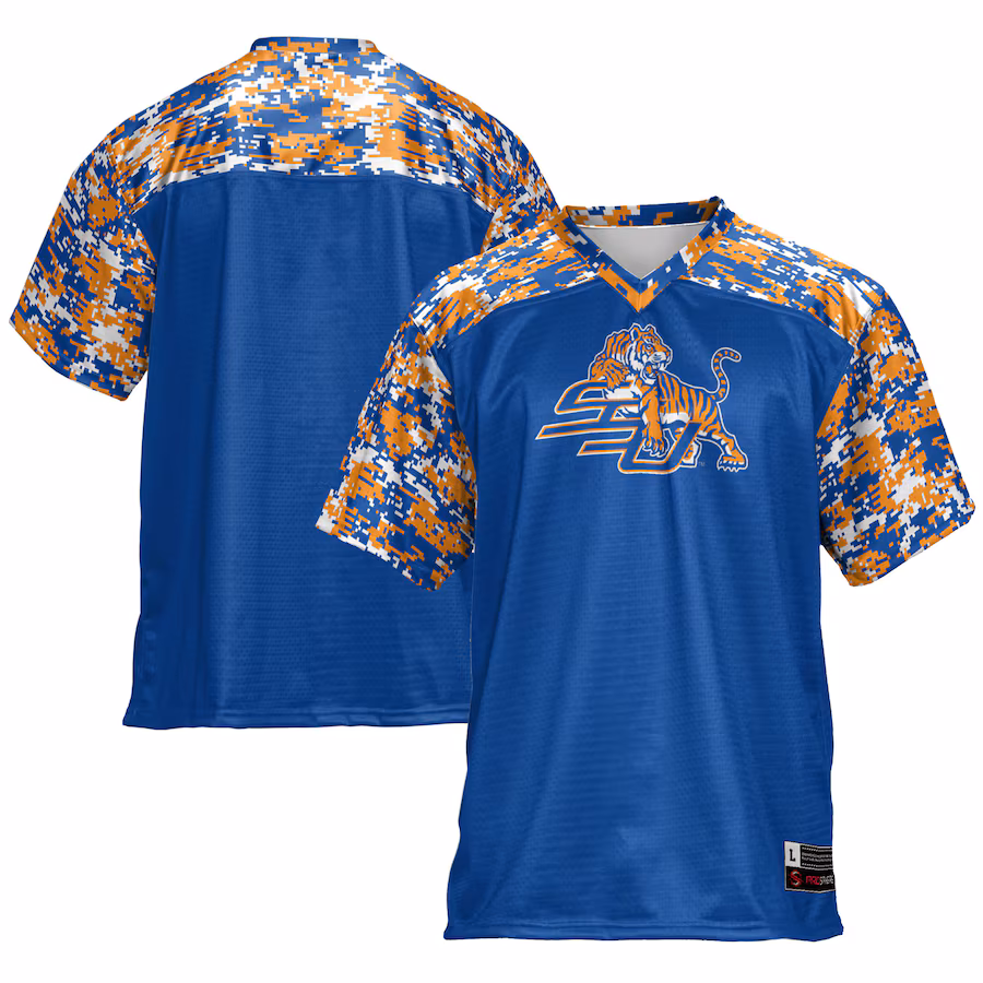 Savannah State Tigers GameDay Greats Football Jersey - Royal - Jersey