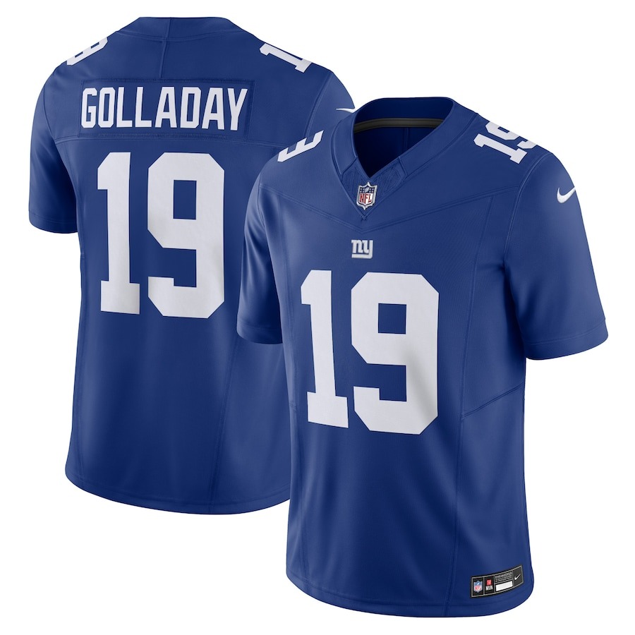 Men's New York Giants Kenny Golladay Nike Royal Vapor F.U.S.E. Limited Jersey - Jersey