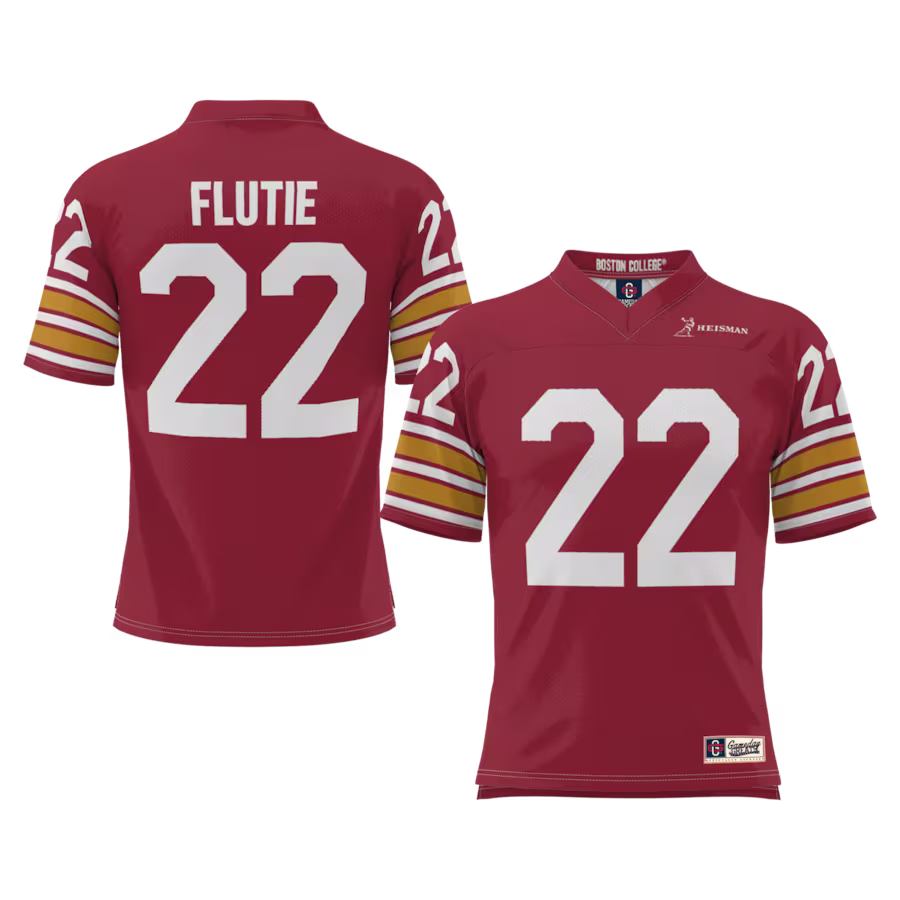 Doug Flutie Boston College Eagles GameDay Greats Youth Heisman Football Jersey - Maroon - Jersey