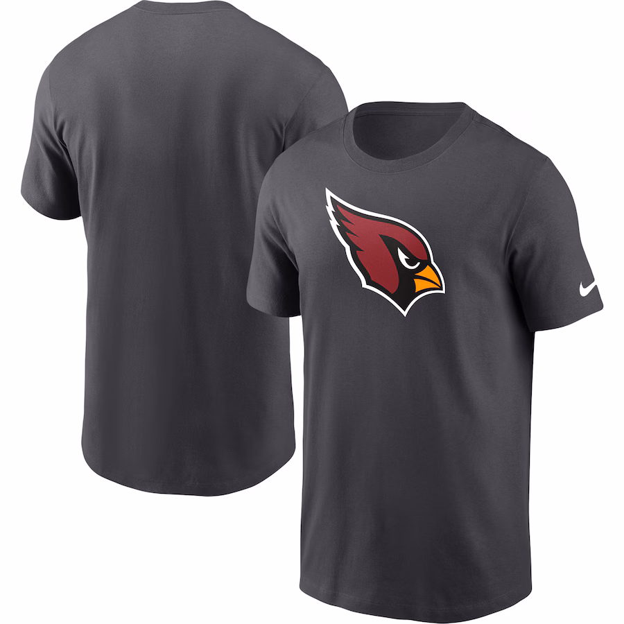Men's Arizona Cardinals Nike Charcoal Primary Logo T-Shirt - Jersey
