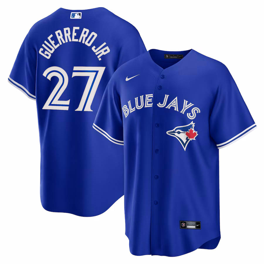 Men's Toronto Blue Jays Vladimir Guerrero Jr. Nike Royal Big & Tall Alternate Replica Player Jersey - Jersey