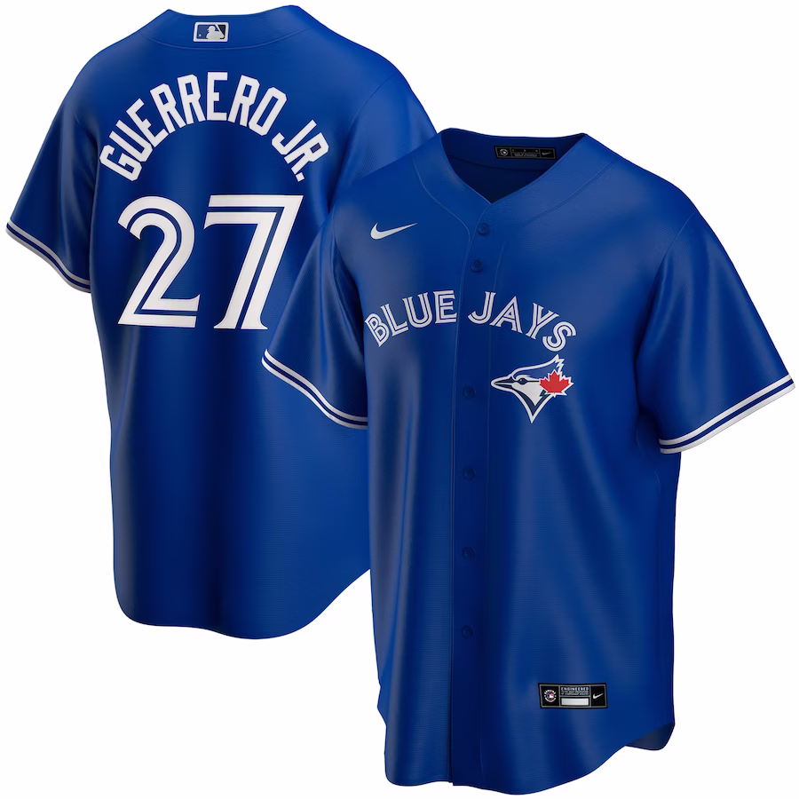 Youth Toronto Blue Jays Vladimir Guerrero Jr. Nike Royal Alternate Replica Player Jersey - Jersey