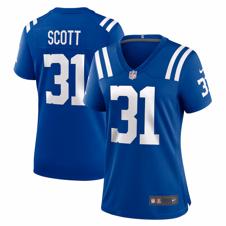 Women's Indianapolis Colts Daniel Scott Nike Royal Game Jersey - Jersey