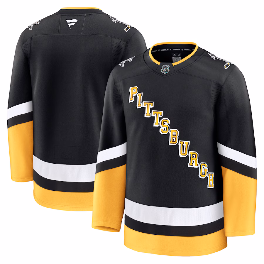 Men's Pittsburgh Penguins Fanatics Black Alternate Premium Jersey - Jersey