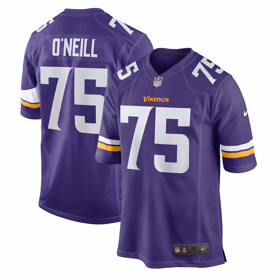 Men's Minnesota Vikings Brian O'Neill Nike Purple Game Jersey - Jersey