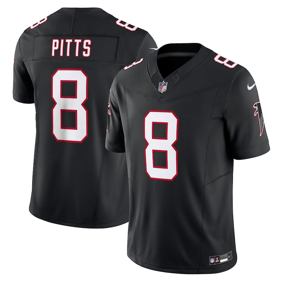 Men's Atlanta Falcons Kyle Pitts Nike Black Vapor F.U.S.E. Limited Jersey - Jersey