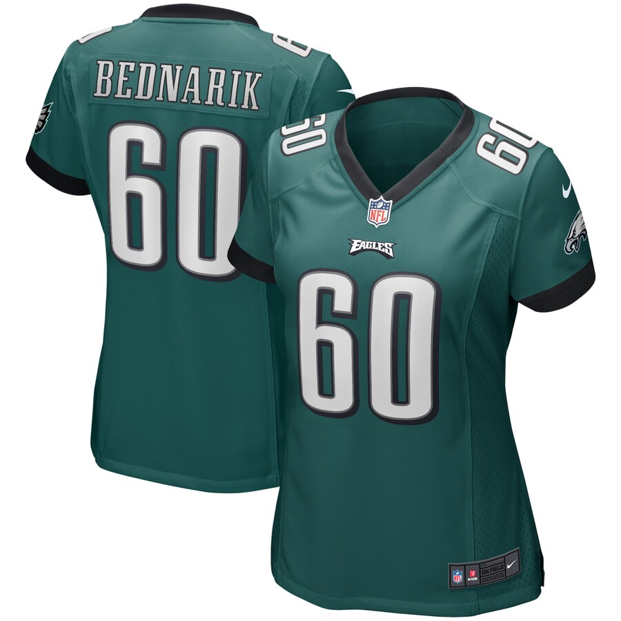 Women's Philadelphia Eagles Chuck Bednarik Nike Midnight Green Game Retired Player Jersey - Jersey