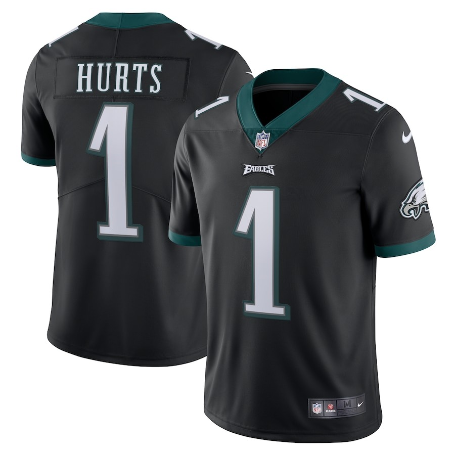Men's Philadelphia Eagles Jalen Hurts Nike Black Vapor Limited Jersey - Jersey