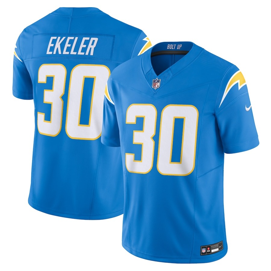Men's Los Angeles Chargers Austin Ekeler Nike Powder Blue Vapor F.U.S.E. Limited Jersey - Jersey
