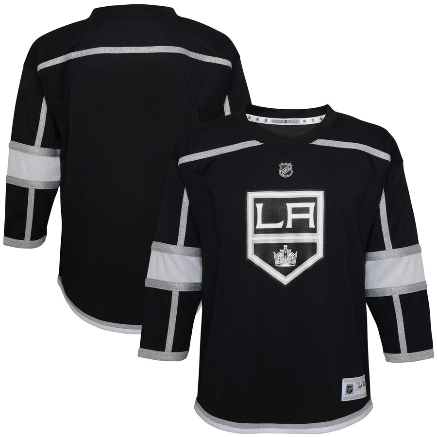 Youth Los Angeles Kings Black Home Replica Blank Jersey - Jersey
