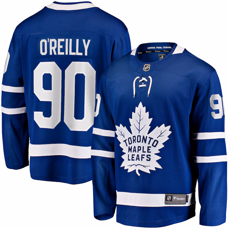 Men's Toronto Maple Leafs Ryan O'Reilly Fanatics Blue Men's FB Premier Breakaway Player Jersey - Jersey