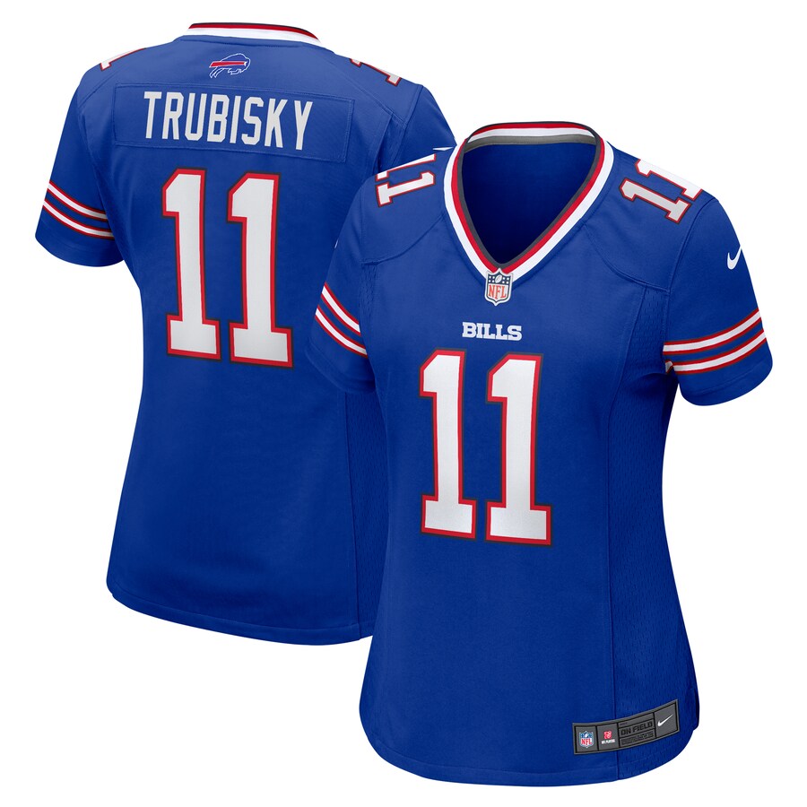 Women's Buffalo Bills Mitchell Trubisky Nike  Royal  Game Jersey - Jersey