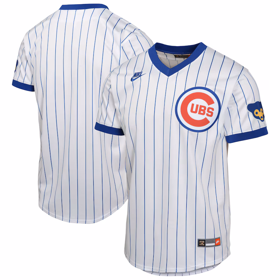 Youth Chicago Cubs  Nike White Limited Cooperstown Collection Jersey - Jersey