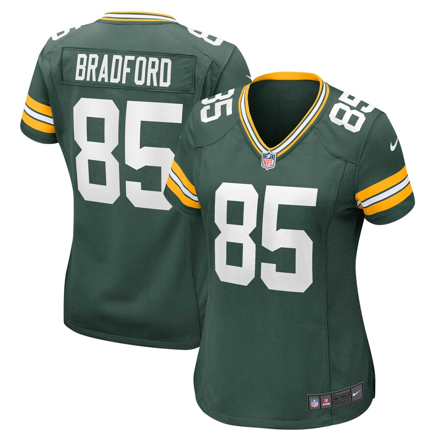Women's Green Bay Packers Corey Bradford Nike Green Retired Player Jersey - Jersey
