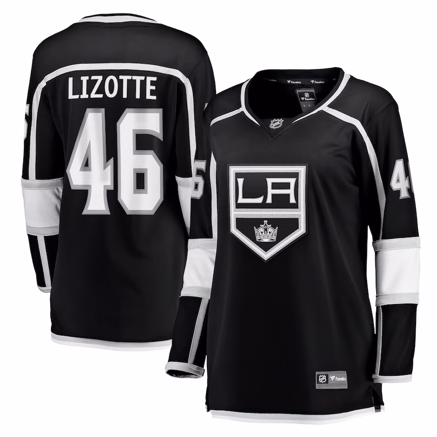 Women's Los Angeles Kings Blake Lizotte Fanatics Black Home Breakaway Player Jersey - Jersey
