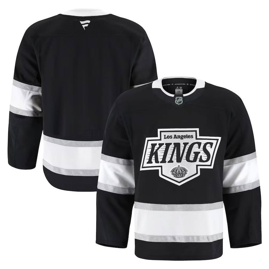 Men's Los Angeles Kings Fanatics Black Home Authentic Pro Jersey - Jersey