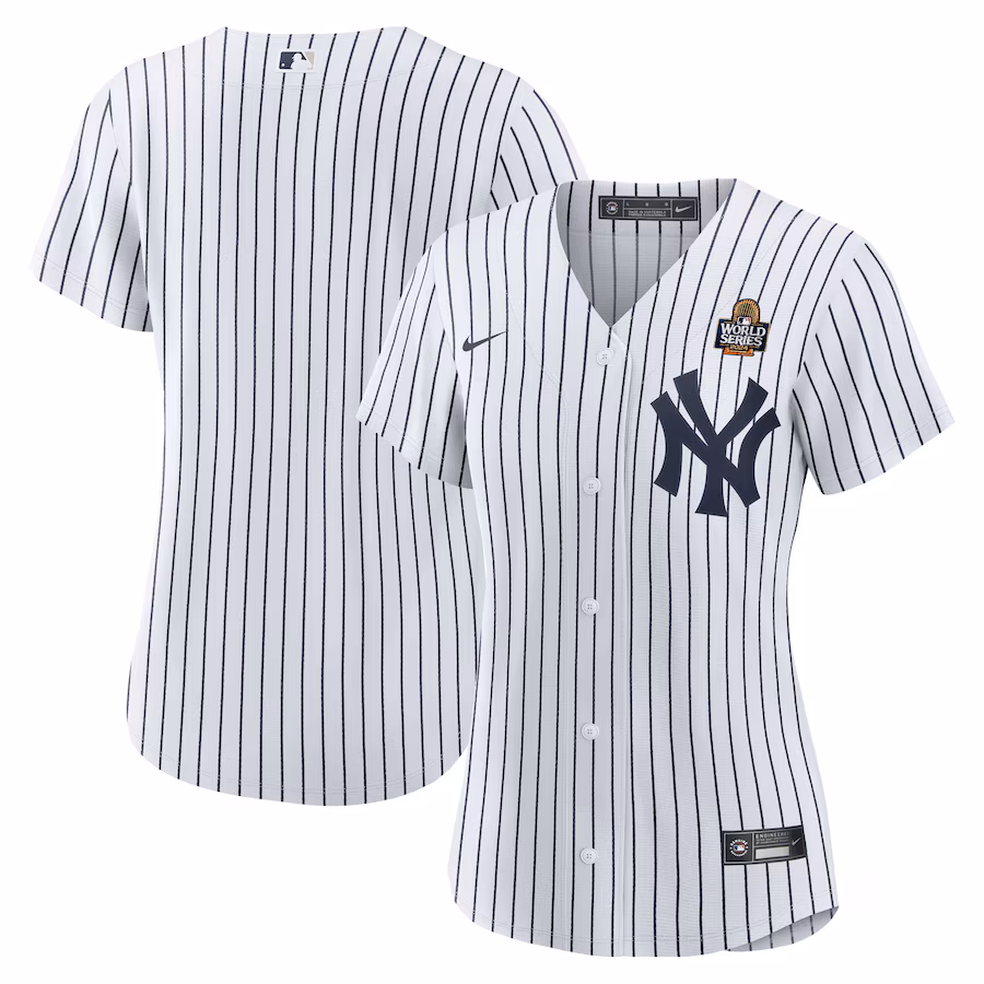 Women's New York Yankees Nike White 2024 World Series Home Replica Jersey - Jersey