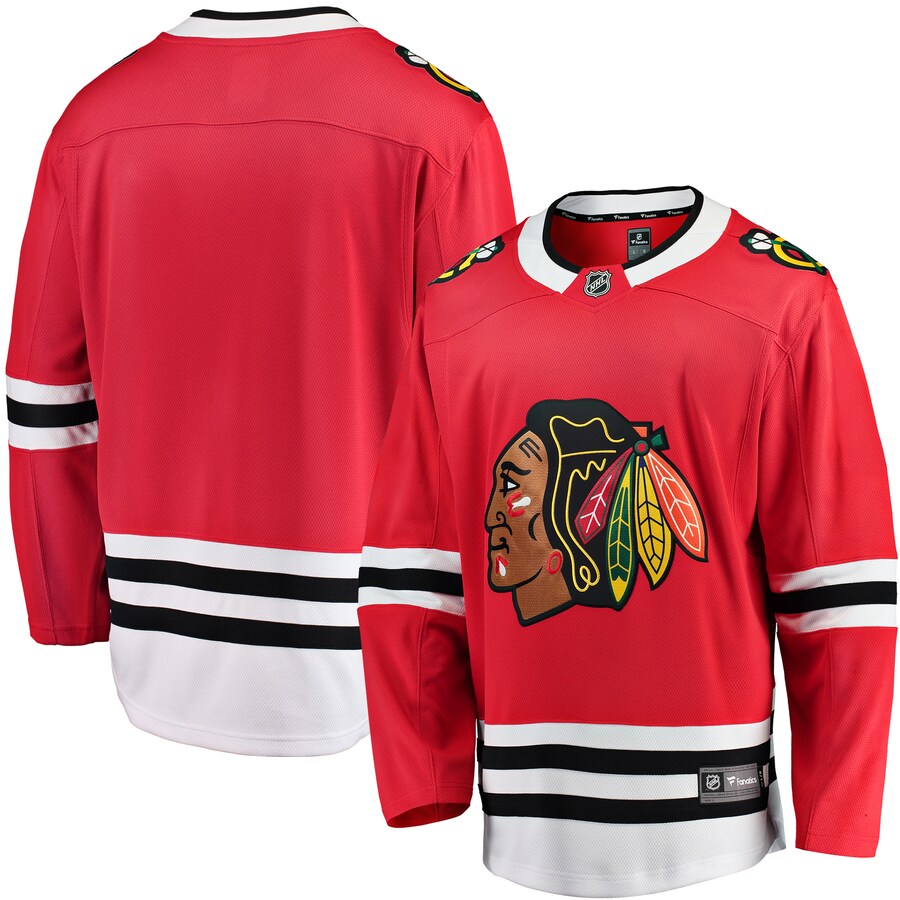 Men's Chicago Blackhawks Fanatics Branded Red Breakaway Home Jersey - Jersey