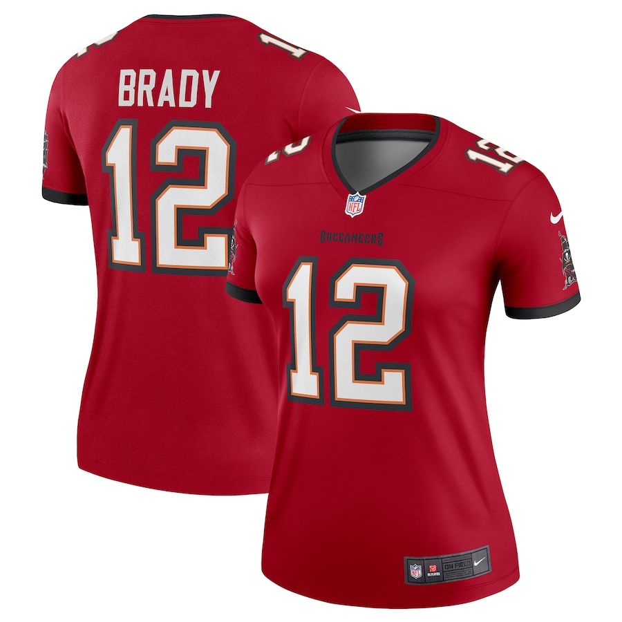 Women's Tampa Bay Buccaneers Tom Brady Nike Red Legend Jersey - Jersey