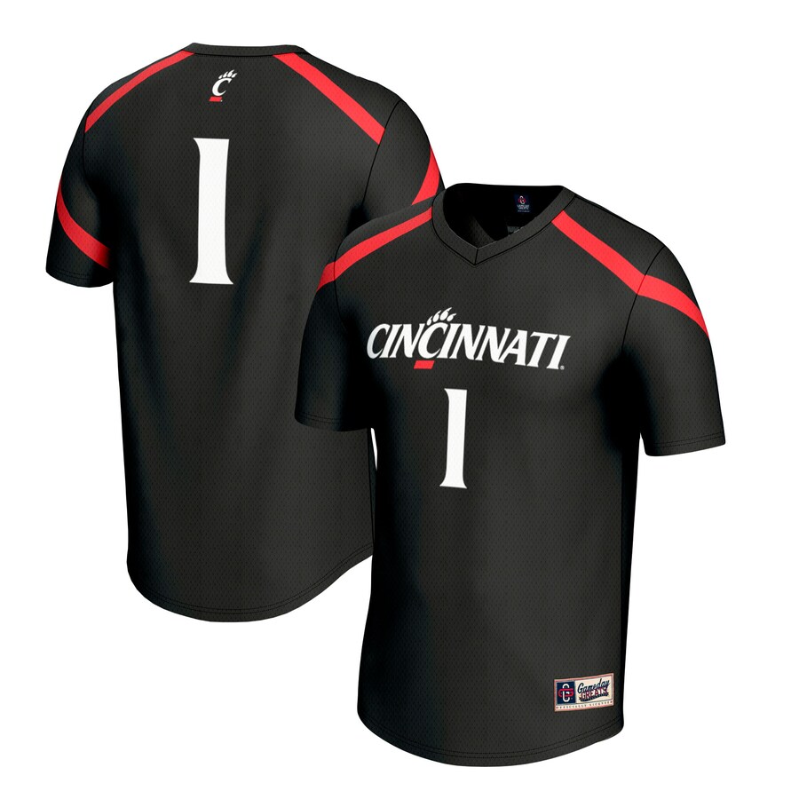 Unisex GameDay Greats  Black #1 Cincinnati Bearcats Lacrosse Fashion Jersey - Jersey